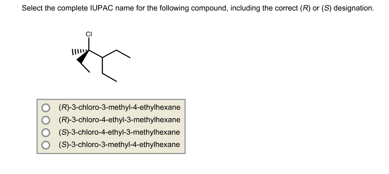 Solved A Correct Iupac Name For The Following Compound Is Chegg Com My Xxx Hot Girl