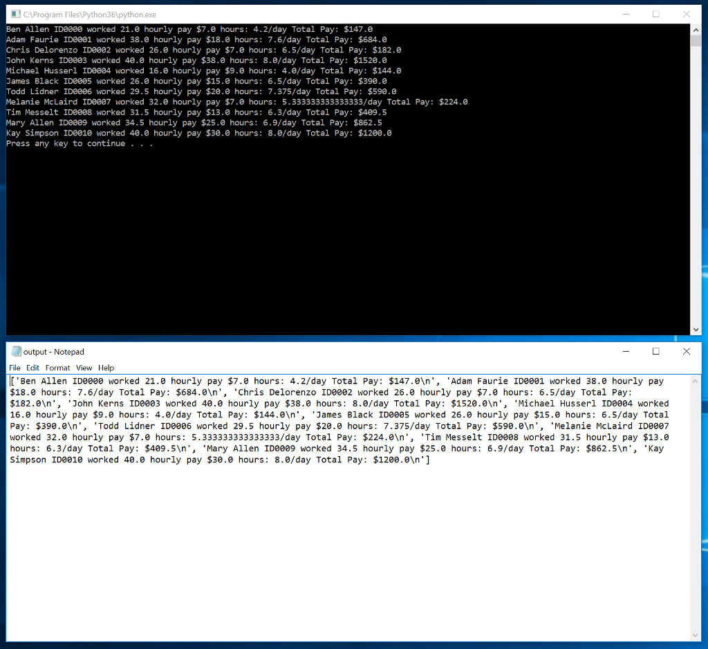 Solved why is the formatting not identical between what is | Chegg.com