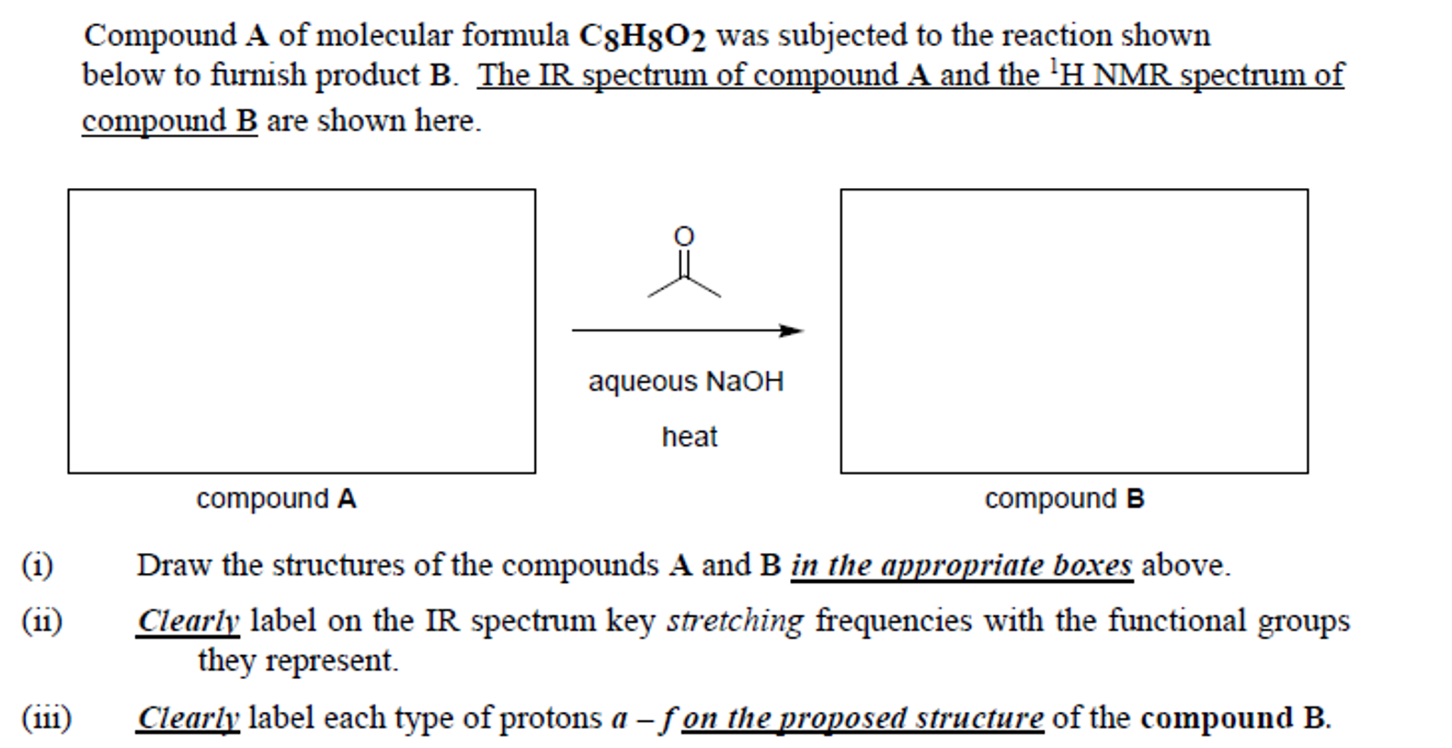 Solved: Solve The Following Spectroscopy Problem. | Chegg.com