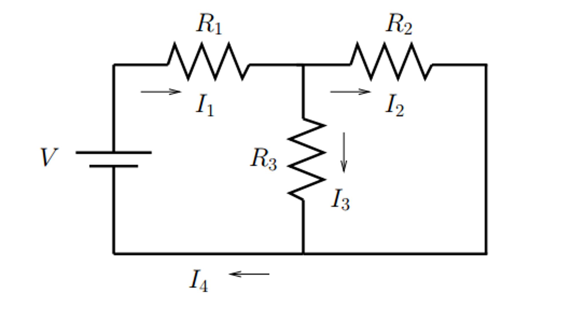 Solved For the DC circuit shown here, Kirchhoff’s Rules and | Chegg.com