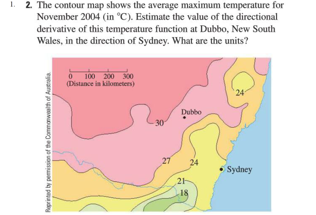 1 2 The Contour Map Shows The Average Maximum Chegg Com   Php4lk23n 