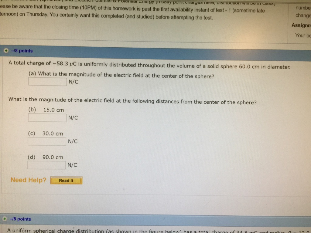 Solved A Total Charge Of 58 3 Mu C Is Uniformly Distributed Chegg solved-a-total-charge-of-58-3-mu-c-is-uniformly-distributed-chegg