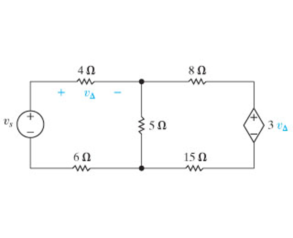 Solved Problem 4.39 Consider the circuit shown in (Figure | Chegg.com