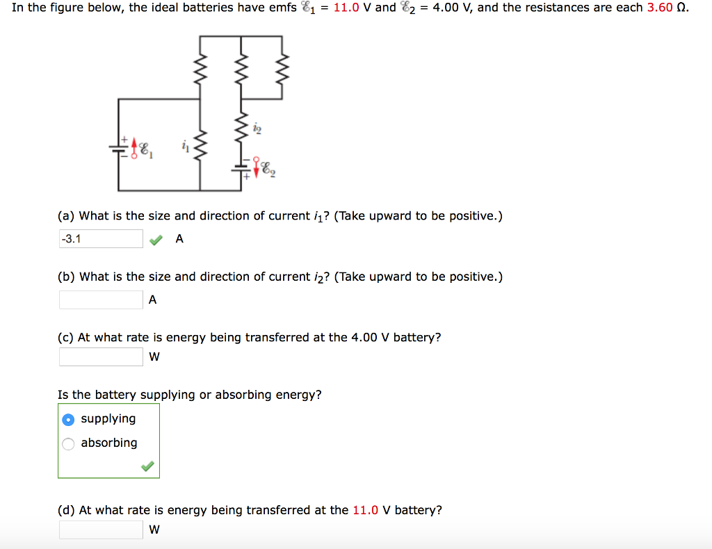 Solved In The Figure Below, The Ideal Batteries Have Emfs | Chegg.com