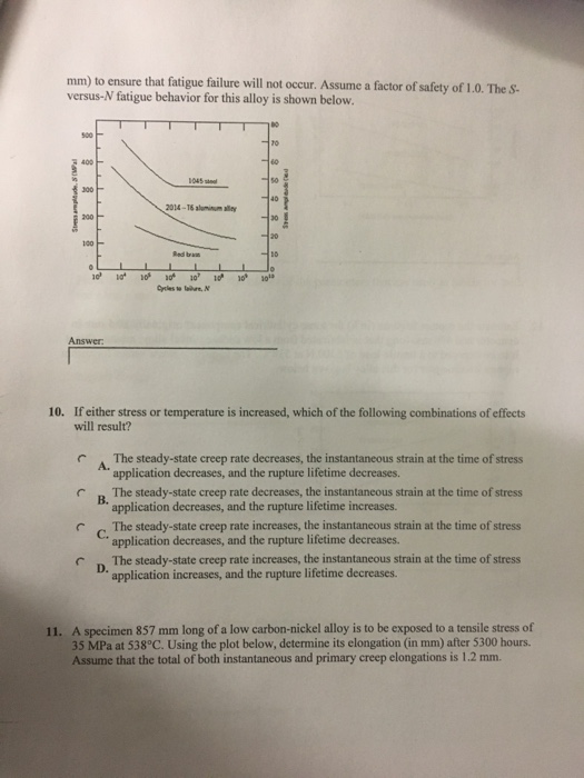 Solved a brittle material typically exhibits substantial