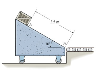 Maximum Ramp Mass Solved The free-rolling ramp has a mass of 40 kg. A | Chegg.com