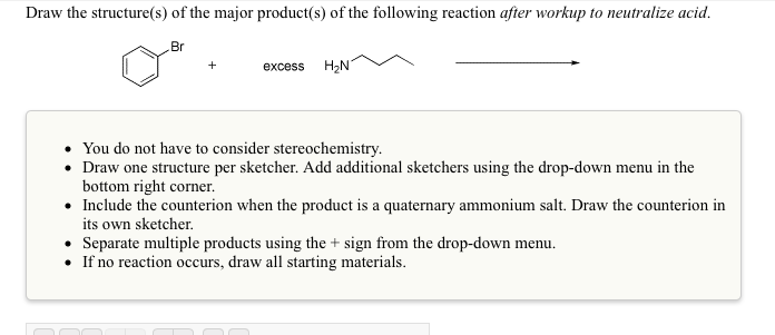 Solved Draw the structure(s) of the major product(s) of the | Chegg.com