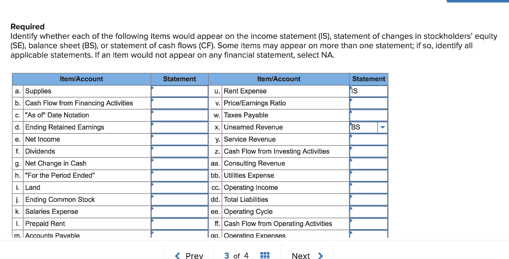 dividends in cash flow statement