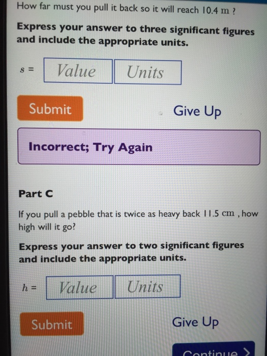 Solved A slingshot obeying Hooke's Law is used to launch