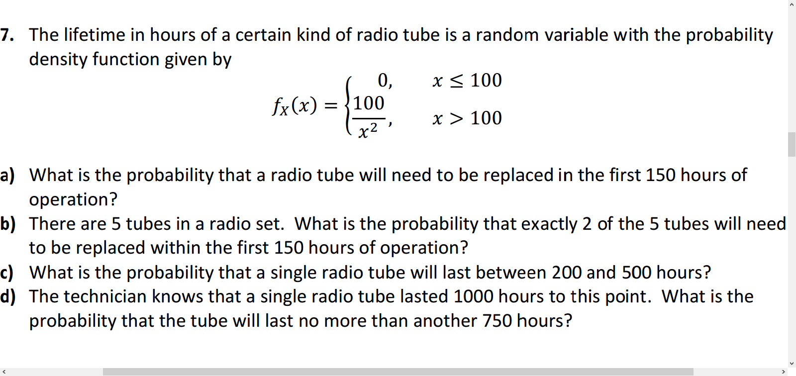 Solved The Lifetime In Hours Of A Certain Kind Of Radio Tube Chegg solved-the-lifetime-in-hours-of-a-certain-kind-of-radio-tube-chegg