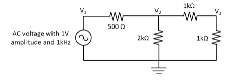 Solved Using the node-analysis technique, calculate the RMS | Chegg.com