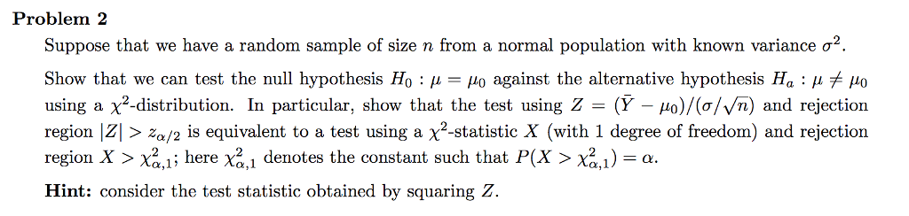 Solved Suppose that we have a random sample of sizenfrom a | Chegg.com