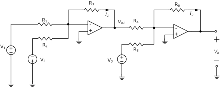 Solved R2 R1 1 lout | Chegg.com