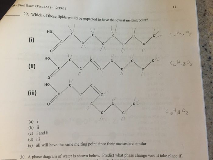 solved-which-of-these-lipids-would-be-expected-to-have-the-chegg