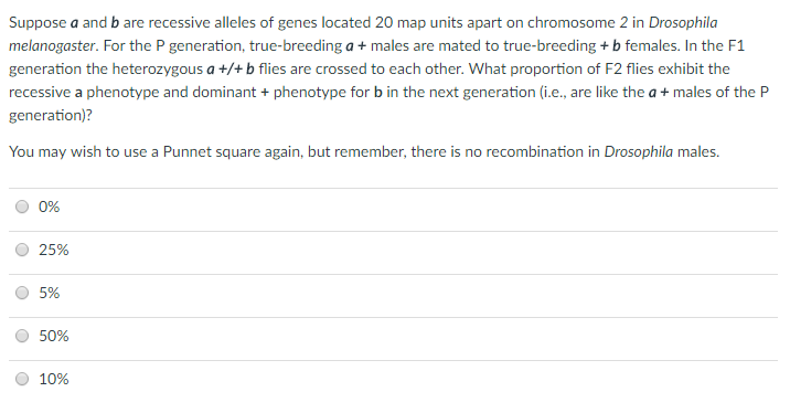 Solved Suppose A And B Are Recessive Alleles Of Genes | Chegg.com