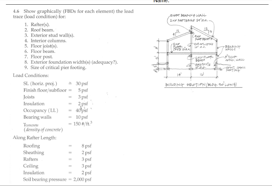 Strength of materials math worksheet picture