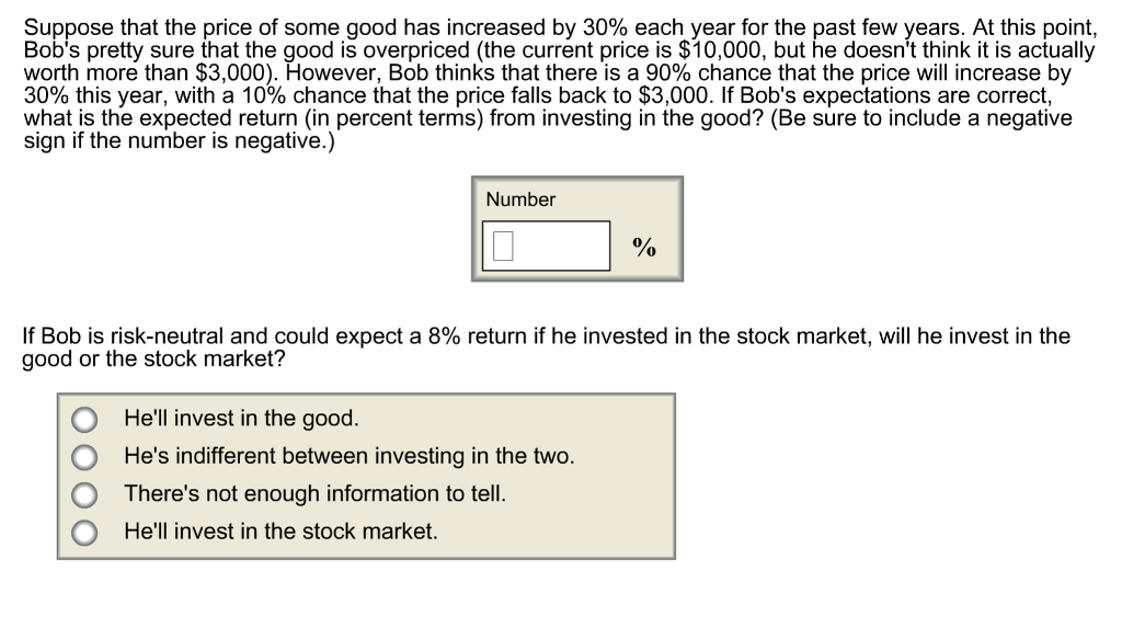 solved-suppose-that-the-price-of-some-good-has-increased-by-chegg