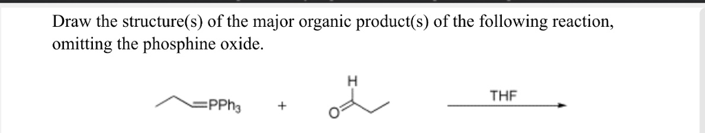 Solved Draw the structure(s) of the major organic product(s) | Chegg.com