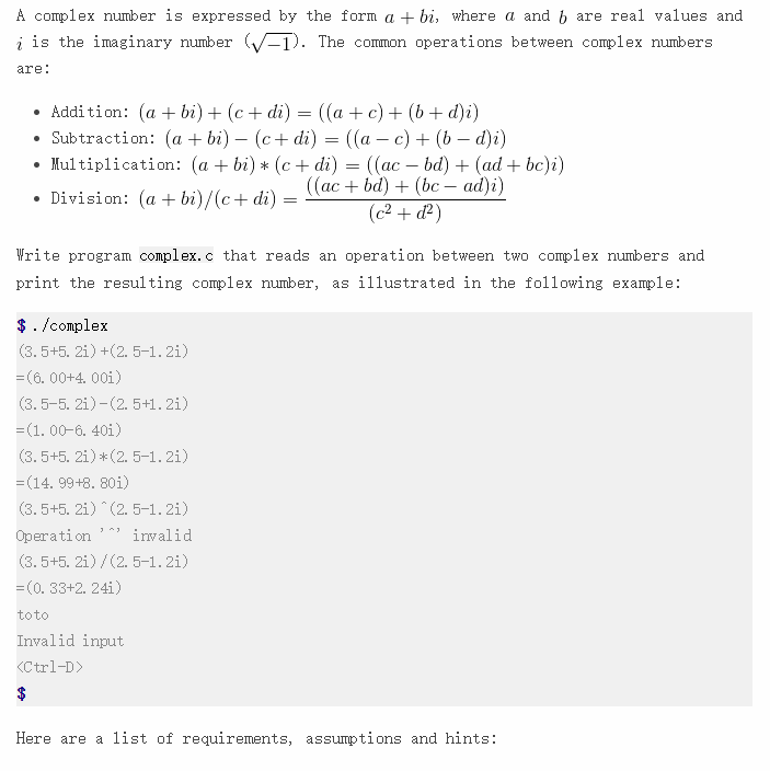 Solved A complex number is expressed by the form a + bi, | Chegg.com