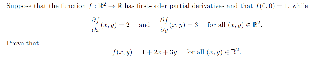 Solved Suppose that the function f: R^2 rightarrow R has | Chegg.com