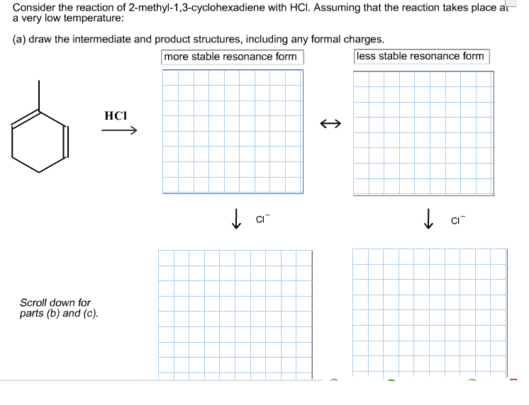 Solved Consider the reaction of 2-methyl-1,3-cyclohexadiene | Chegg.com