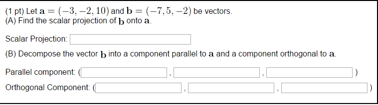Solved Let A 3 2 10 And B 7 5 2 Be Vectors Chegg Solved Let A 3 2 10 And B 7 5 2 Be Vectors Chegg