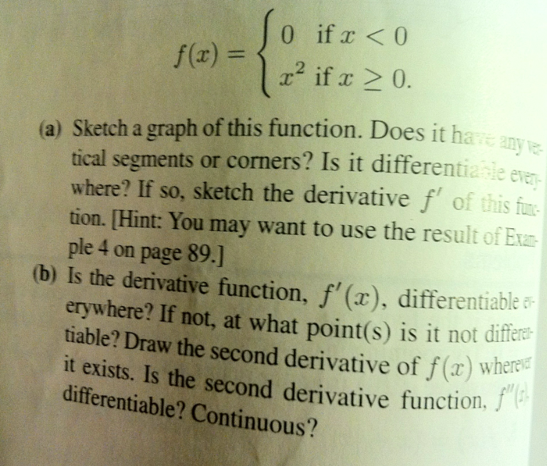 Solved F(x) = Sketch a graph of this function. Does it have | Chegg.com