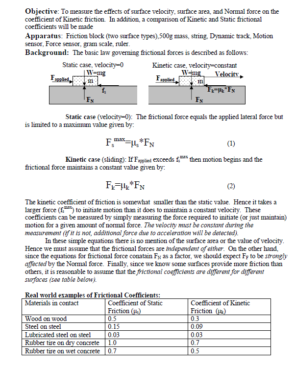 Static versus Frictional