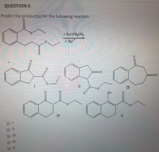 Solved QUESTION 4 Predict The Product(s) For The Following | Chegg.com