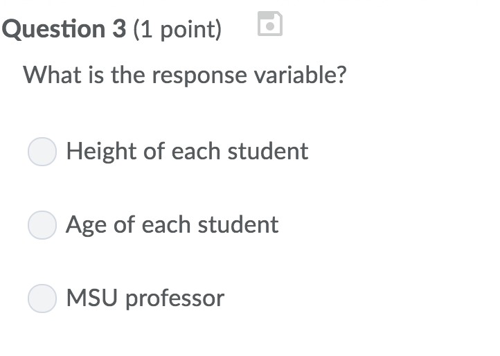 Solved Question 1 (1 point) Use the information below to | Chegg.com