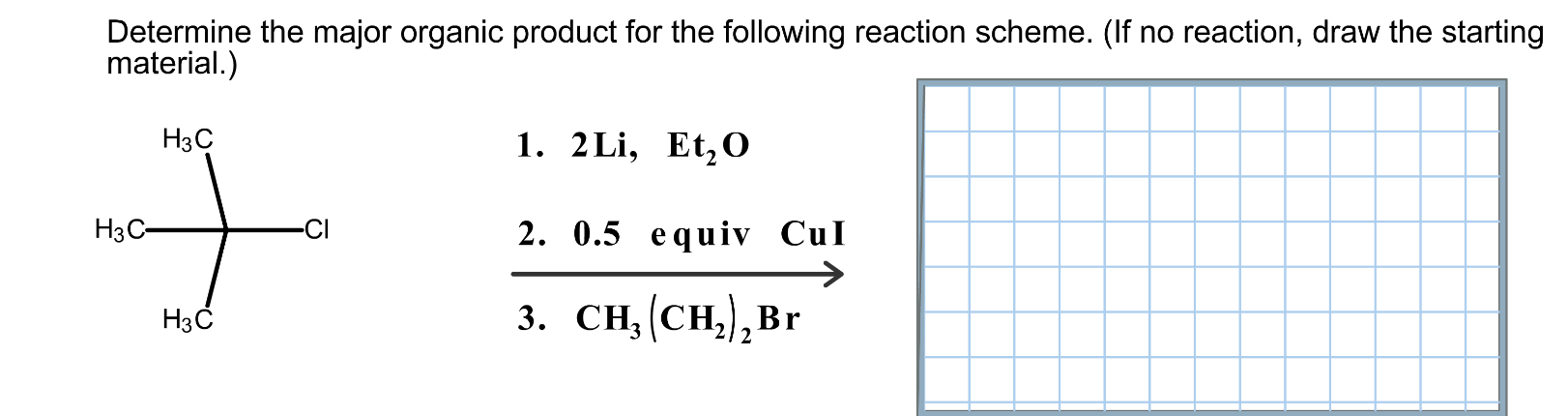 solved-determine-the-major-organic-product-for-the-following-chegg