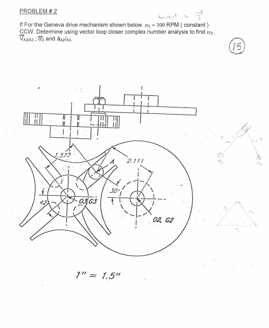 If For the Geneva drive mechanism shown below omega Chegg