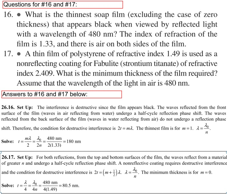 For thin film problems, how do I determine whether to