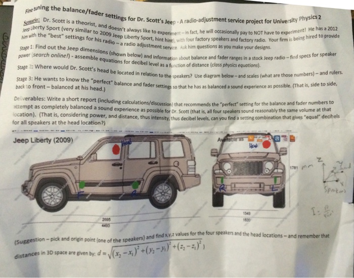 Dr. Scott is a theorist, and doesn't always like to | Chegg.com