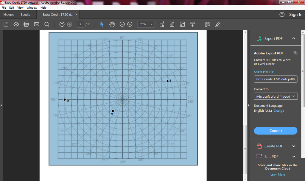 Solved On the grid provided, graph each of the points below | Chegg.com