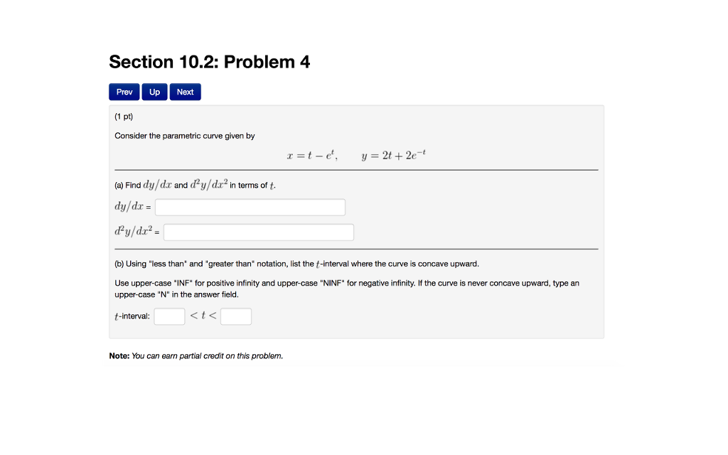 Solved Consider the parametric curve given by (a) Find | Chegg.com