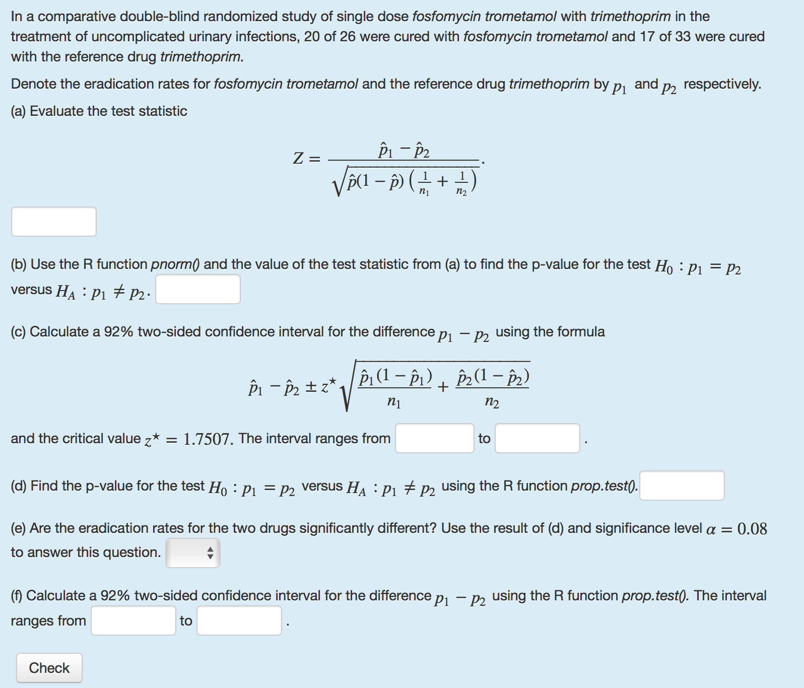 Solved In A Comparative Double Blind Randomized Study Of Chegg Solved In A Comparative Double Blind Randomized Study Of Chegg