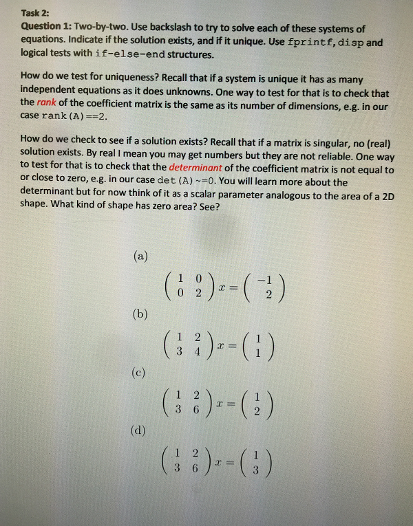 Math Assignment Examples Solve Solved Assignment Purpose: To learn how to solve | Chegg.com
