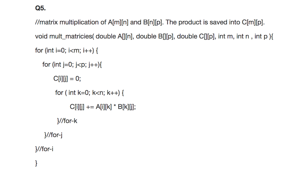 Solved What would be the amount of times each line would | Chegg.com
