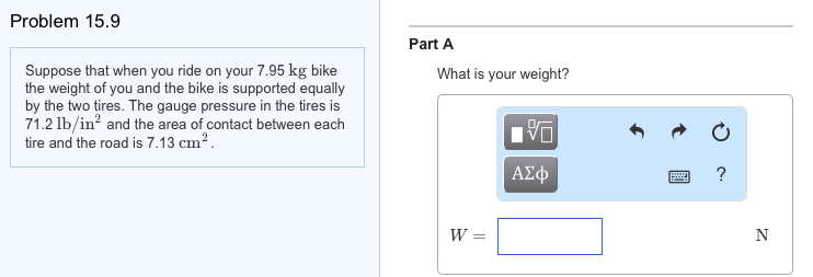 Solved Problem 15.9 Part A Suppose that when you ride on | Chegg.com