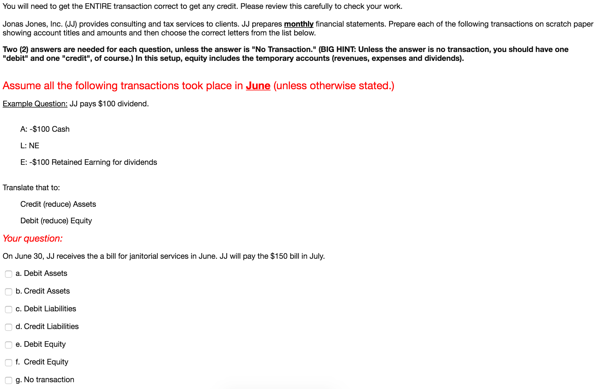 Solved Jonas Jones, Inc. (JJ) provides consulting and tax