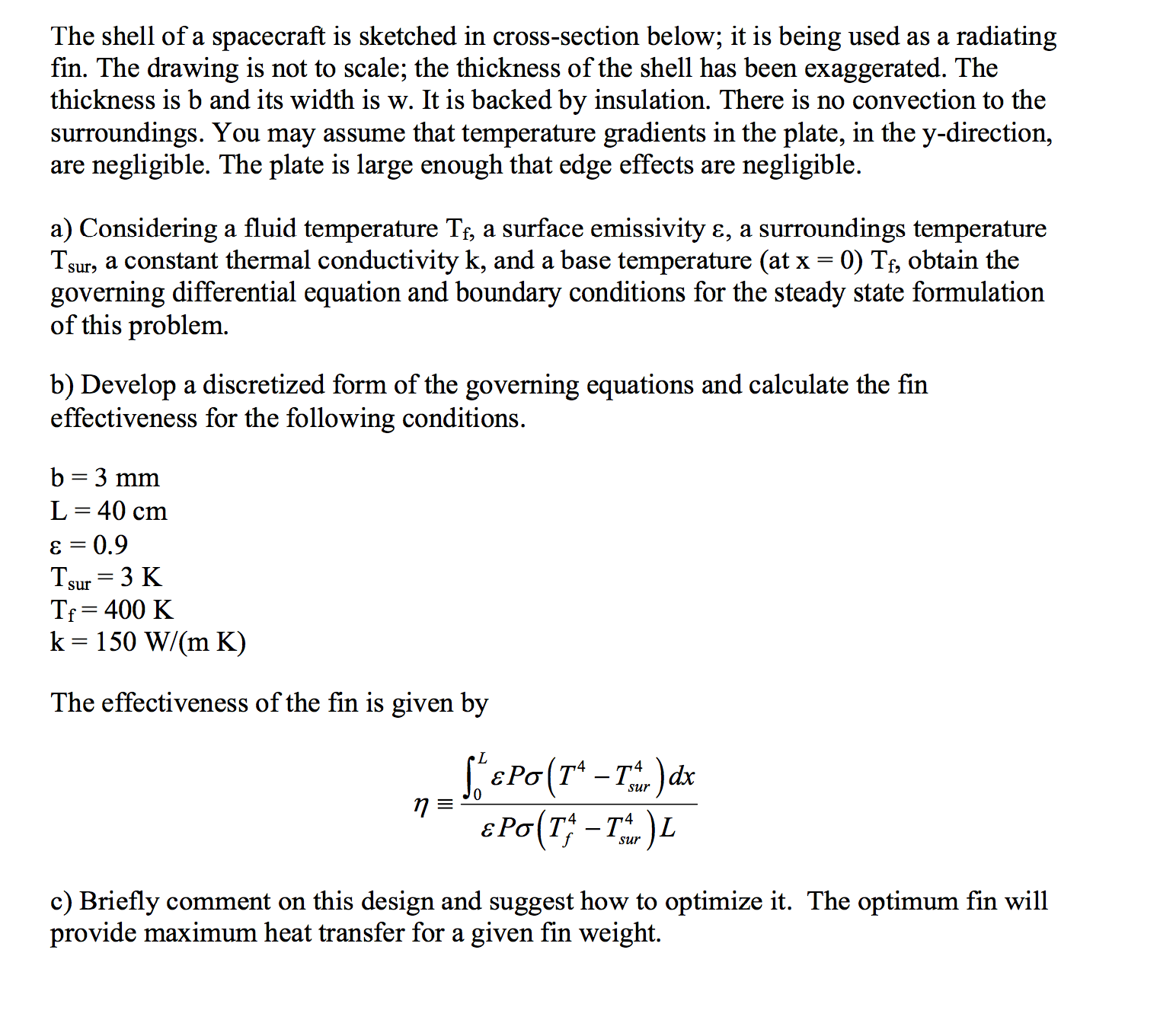 Solved Heat Transfer Help Please! | Chegg.com