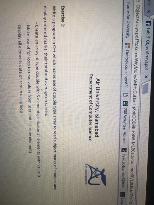 Solved Write a program in C++ which makes use of double type | Chegg.com