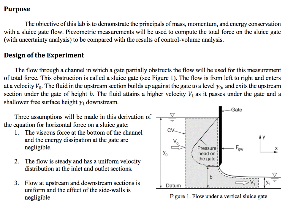 Purpose The objective of this lab is to demonstrate | Chegg.com