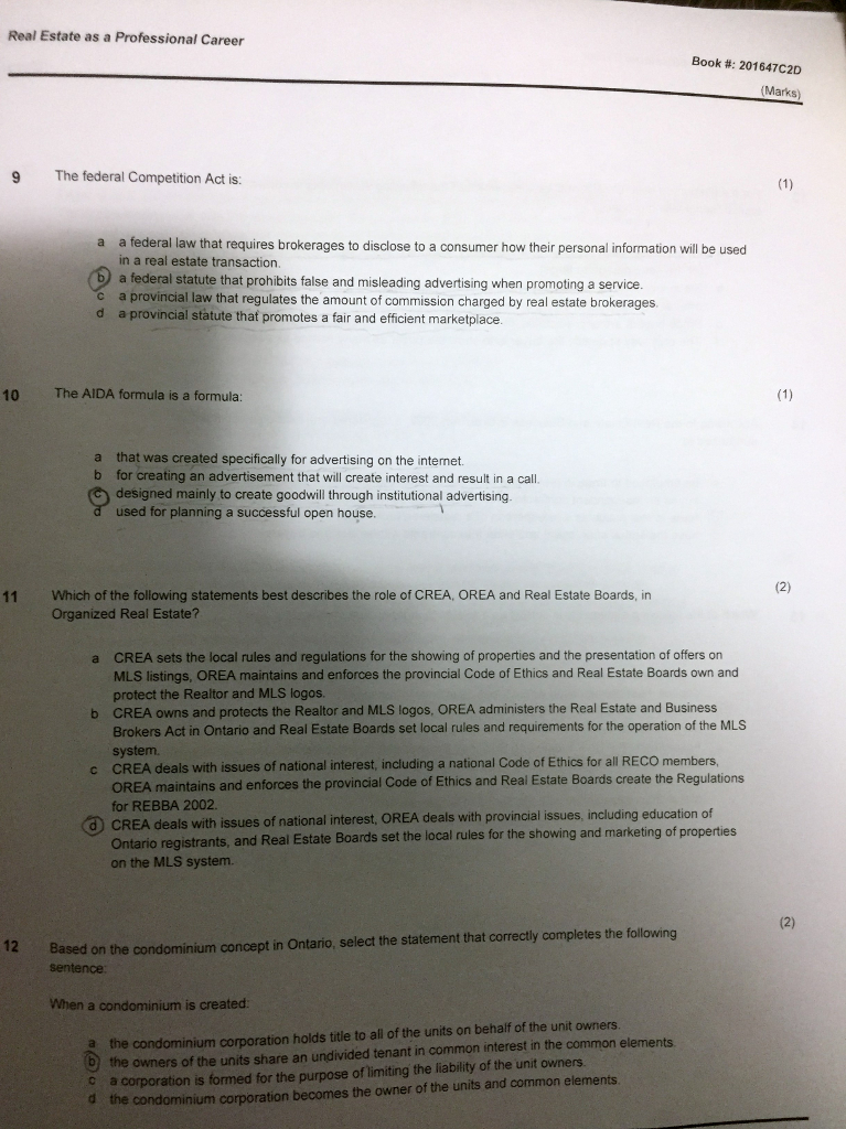 Solved The federal Competition Act is a federal law that