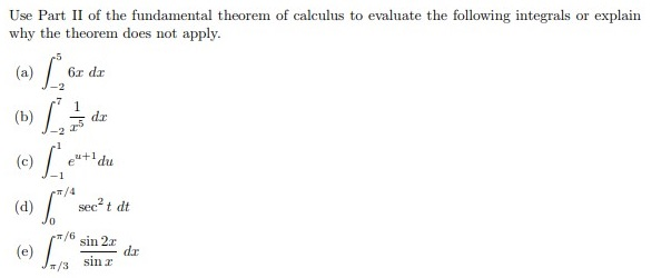 2nd fundamental theorem of calculus practice problems