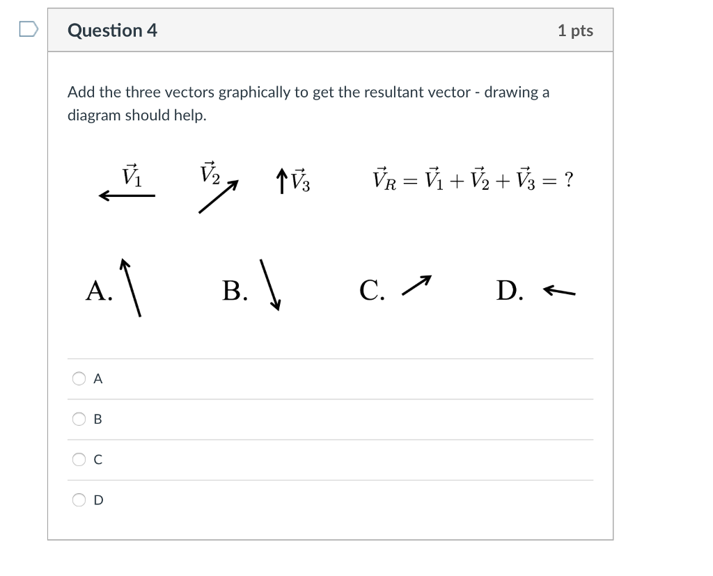 Solved Add The Three Vectors Graphically To Get The | Chegg.com