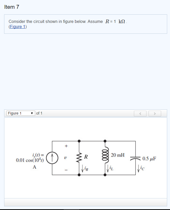 Solved Consider The Circuit Shown In Figure Below Assume R
