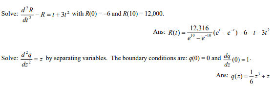 Solved d R dt Solve:--R-1 + 312 with R(0)--6 and | Chegg.com