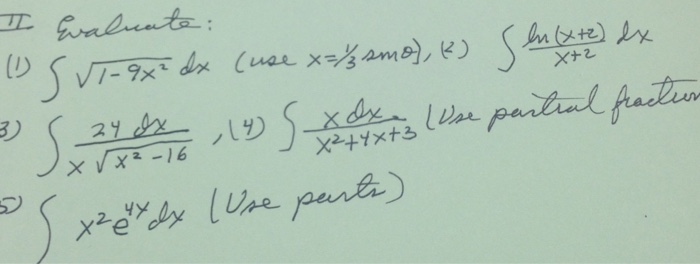 solved-evaluate-integral-squareroot-of-1-9x-2-dx-use-x-chegg